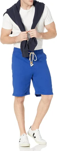 Vista 4 de Tienda Essentials Men's Linen Casual Classic Fit Short