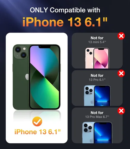 Vista 968 de DIACLARA - Funda transparente compatible con iPhone XR 6.1 pulgadas 2018