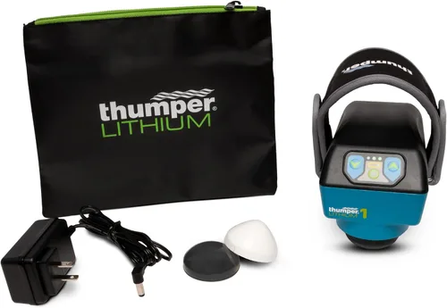 Vista 4 de Thumper Lithium1 - Masajeador de precisión inalámbrico de una sola cabeza, potente espalda, cadera, tejido profundo, masajeador de percusión