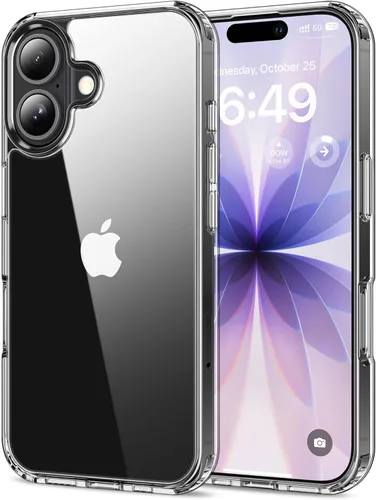 Vista 430 de HOOMIL Funda para iPhone 7 Plus/iPhone 8 Plus de 5.5 Pulgadas, sin amarillamiento, protección contra caídas, cubierta trasera dura transparente