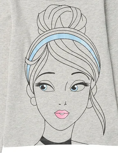 Vista 4 de Tienda Essentials Disney Marvel Star Wars Frozen Conjunto de ropa de mezcla y combinación de princesa para niñas y niños pequeños de talla única