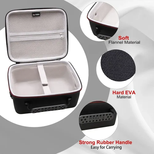 Vista 8 de LTGEM - Funda de impresora portátil compatible con Canon Selphy CP1500/CP1300 impresora fotográfica compacta, bolsa de almacenamiento de viaje
