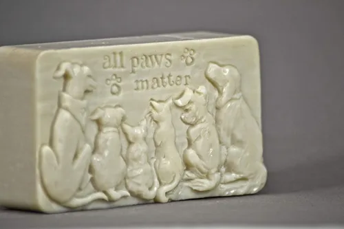 Vista 8 de All Paws Matter - Molde de silicona, jabón, cera de yeso, resina de arcilla de 5 onzas para perros y gatos