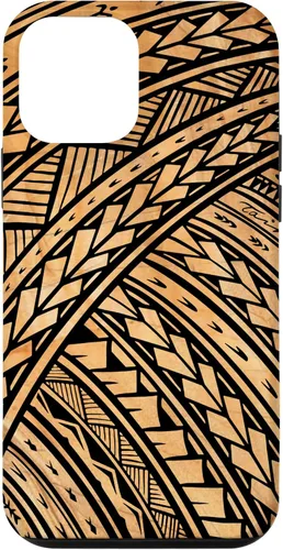 Vista 16 de Polynesian Art Island Inspired Case for iPhone 17