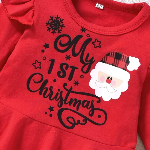 Vista 7 de Aalizzwell Traje de Navidad para bebés y niñas