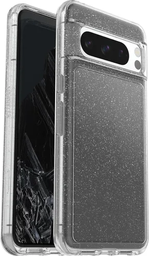 Vista 6 de OtterBox Funda para Google Pixel 8 Pro Symmetry Series, color negro, ultra elegante, compatible con carga inalámbrica, bordes elevados que protegen