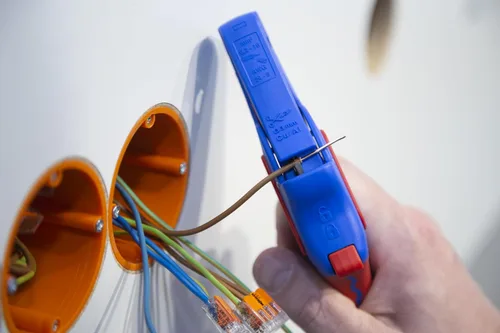 Vista 6 de WEICON TOOLS Pelacables Nº 5 Pro Pelacables automático para todos los conductores flexibles y sólidos comunes rango de trabajo 0,2-16,0 mm²