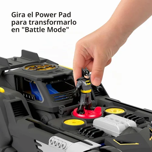 Vista 3 de Fisher-Price Imaginext DC Super Friends Transformando Batmobile R/c