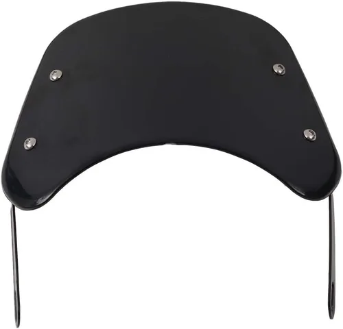 Vista 5 de Deflector de parabrisas retro para motocicleta, cubierta de parabrisas para Royal Enfield Meteor Hunter 350, Interceptor 650, 350, Himalayan 400