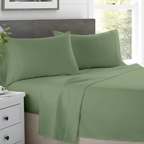 Vista 20 de SKY BEDDINGS Juego de sábanas individuales – Sábanas 100% algodón para cama individual – Juego de sábanas de 600 hilos individual con bolsillo Blanco