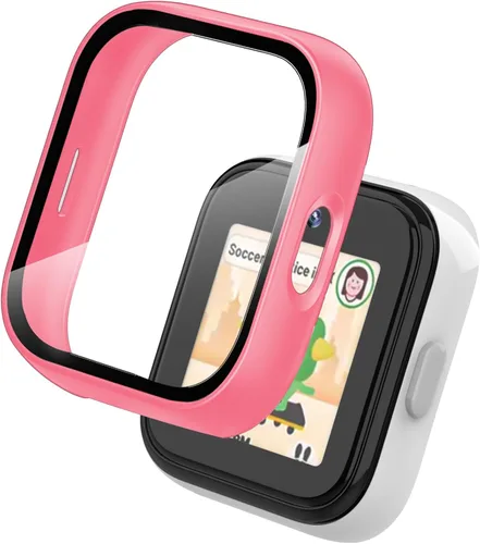 Vista 10 de Paquete de 2 fundas compatibles con T-Mobile SyncUp Kids Watch, carcasa rígida de policarbonato con vidrio templado para accesorios de reloj SyncUp