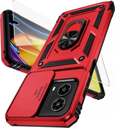 Vista 18 de Funda para Moto G Stylus 5G 2023, (No para la versión 4G), Cubierta para Lente de Cámara, Protector de Pantalla HD, Protección contra Caídas