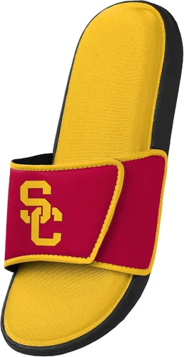 Vista 261 de FOCO Sandalias deportivas de espuma para ducha con logotipo de equipo universitario de la NCAA para hombre