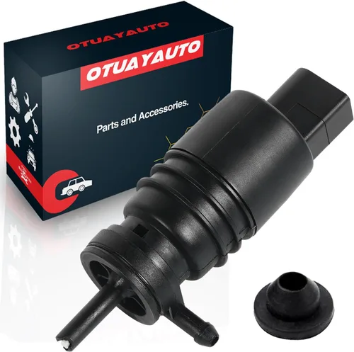 Vista 20 de OTUAYAUTO - Bomba de lavado de parabrisas de repuesto para Jeep, Dodge, Chrysler, Volkswagen, Audi, BMW, Chevrolet, bomba de líquido de lavado