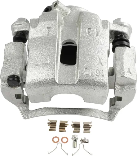 Vista 75 de cciyu 18B4918A Pinza de freno delantera derecha con soporte para Cadillac, para Chevy, para GMC