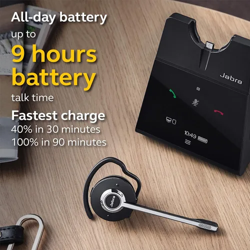 Vista 5 de Jabra Engage 75 audífonos inalámbricos profesionales, de comunicaciones unificadas