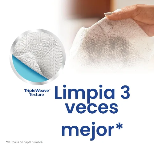 Vista 2 de Clorox 30112 - Toallitas desinfectantes, aroma fresco a limón (525 unidades)