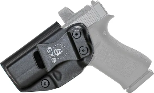 Vista 86 de CYA Supply Co. - Fundas IWB Black Optics Ready - Múltiples ajustes - Propiedad de veteranos - Fabricado en Estados Unidos