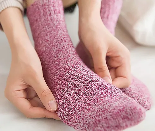 Vista 7 de YQHMT Calcetines de lana para mujer, regalos de invierno, cálidos, gruesos, térmicos, vintage, suaves, calcetines para calcetines, regalo de Navidad