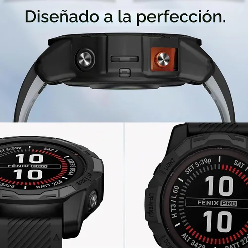 Vista 8 de Disscool Funda compatible con Garmin EPIX Pro de 1.654 pulgadas/Fenix 7S Pro/Fenix 7S, PC, ligera, resistente a los arañazos, funda protectora