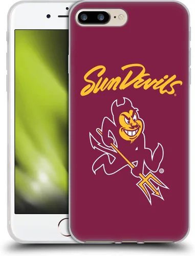 Vista 153 de Head Case Designs Funda de gel ASU Camou con licencia oficial de la Universidad Estatal de Arizona [protección de grado militar] compatible