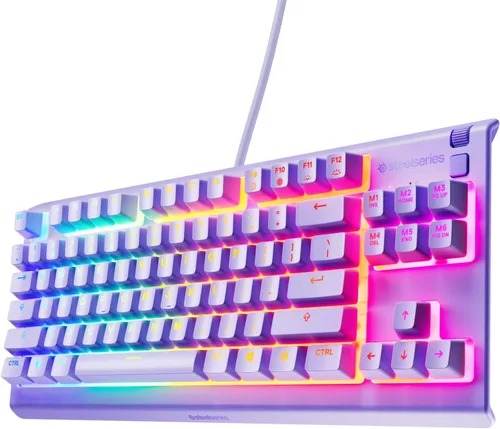 Vista 11 de SteelSeries Apex 3 TKL Aqua RGB Gaming Keyboard — Tenkeyless Compact Form Factor — 8-Zone RGB Illumination — Water and Dust Resistant