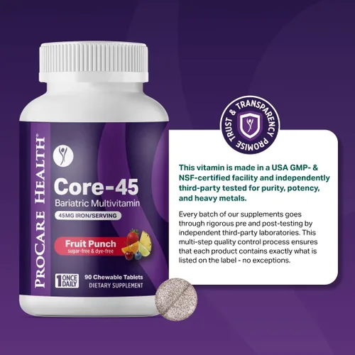 Vista 7 de ProCare Health Multivitamínico bariátrico una vez al día