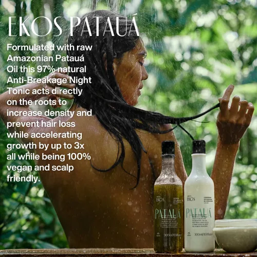 Vista 4 de natura Ekos Patauá Tónico Nocturno Antirotura - Acelera el Crecimiento y Fortalece el Cabello - Aumenta la Densidad y Previene la Caída de Cabello