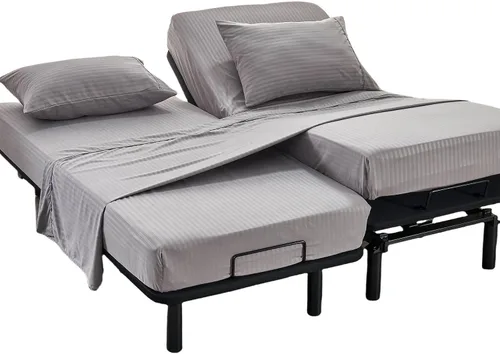 Vista 8 de Kingnex Sábanas a rayas para sofá cama de 36 x 72 pulgadas, tamaño individual para sofá cama, microfibra suave de doble cepillado 1800, 3 piezas