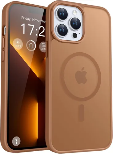 Vista 93 de Funda para teléfono Google Pixel 9 Pro XL, Compatible con Magnético, Protección contra Caídas de Grado Militar Translúcida Mate Resistente a Golpes