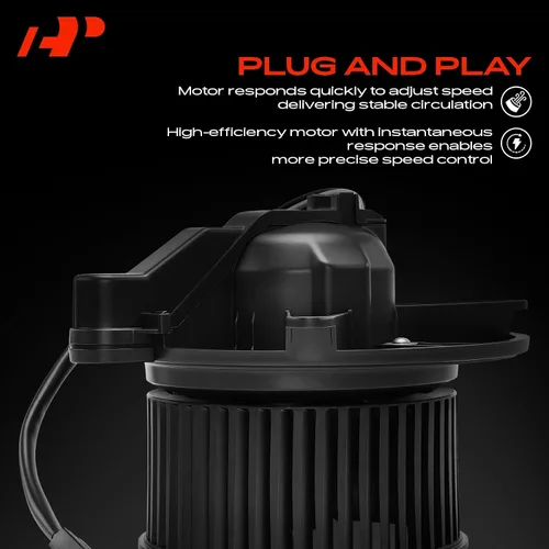 Vista 4 de A-Premium Motor de soplador de calefactor delantero HVAC compatible con Jeep WK Grand Cherokee 2005-2010, XK Commander 2006-2010