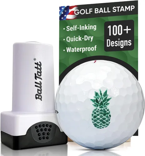Vista 14 de Sello de pelota de golf - Marcador autoentintado - Herramienta de marcado permanente de secado rápido, sin fugas ni recargas, sello de golf