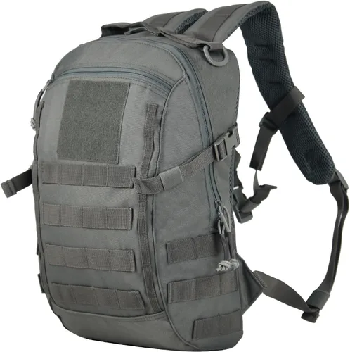 Vista 10 de Mochila táctica pequeña militar 12L Molle Bag mochila militar mochila militar mochila mochila militar mochila para exteriores, senderismo, Negro