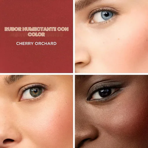 Vista 3 de Laura Mercier Crema Hidratante Tintada Rubor, Cherry Orchard, 0.5 oz Cherry Orchard - Rojo Tomate Brillante