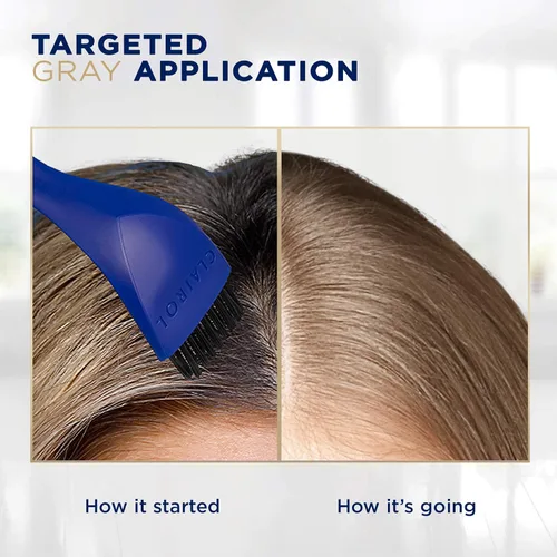 Vista 136 de Clairol Root Touch-Up de Nice'n Easy Tinte Permanente para el Cabello, 10 Rubio Extra Claro, Paquete de 1 Clairol Root Touch Up - Tinte permanente