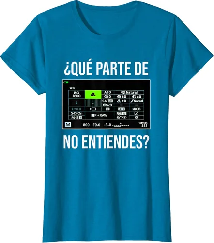 Vista 33 de ¿Qué Parte de la cámara no entiendes? Camiseta