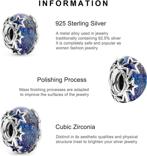 Vista 2 de Joyas de plata de ley 925 con diseño de animales y árbol de Navidad para mujeres, pulseras, collares, regalos de Navidad para mujeres