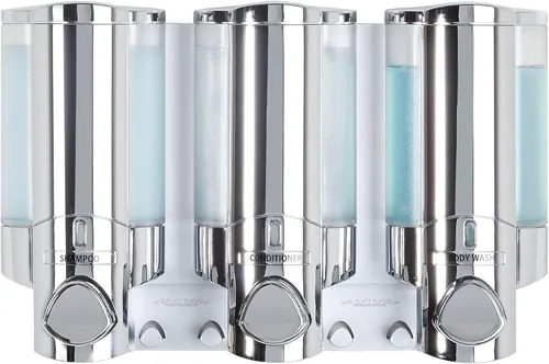 Vista 7 de Better Living Products 76245-1 AVIVA - Dispensador de dos cámaras, cromado