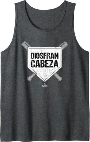 Vista 3 de Homeplate Gameday Diosfran Cabeza Prospect Baseball Fan Gear Tank Top