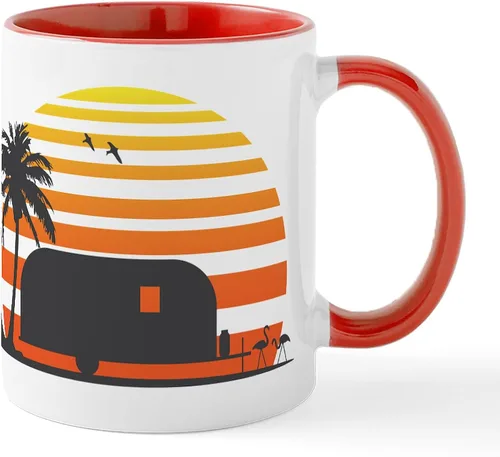 Vista 91 de CafePress Taza de café de cerámica de 11 oz (11.0 fl oz) de San Francisco Blanco - Taza San Francisco