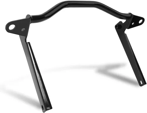 Vista 7 de Barra de soporte de luz de motocicleta, abrazadera de soporte de señal de giro para Harley Heritage Softail Fatboy 2002-2017, negro