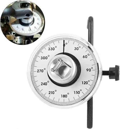 Vista 5 de KIMISS Llave dinamométrica de 1/2 pulgada, herramienta de medición de trinquete de rotación de ángulo de coche, llave dinamométrica de accionamiento
