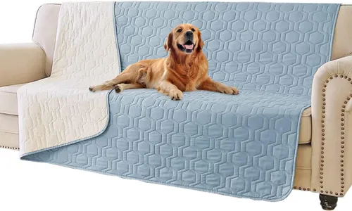 Vista 23 de Tcksstex - Funda impermeable y antideslizante para cama de perro, manta para mascotas, sofá, colchón protector para incontinencia de coche, funda