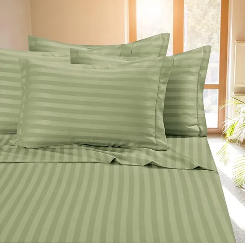 Vista 8 de CrystalTowels Super Luxury - Juego de sábanas de 4 piezas de hotel - Microfibra de doble cepillado - Sin arrugas - Bolsillos profundos - Sábanas