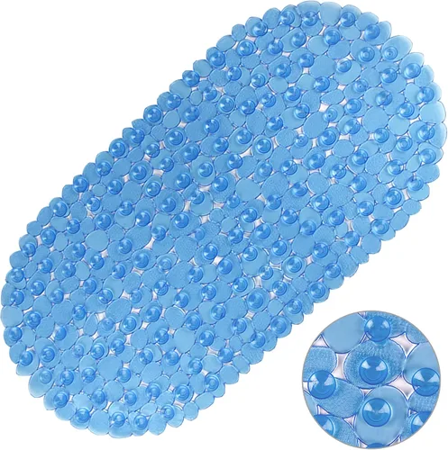 Vista 10 de Vannokor Tapetes para Bañera para Baño 27x14 Pulgadas, Tapete de Baño para Bañera se Siente Genial en Pies Cansados, Amigable Lavable a Máquina