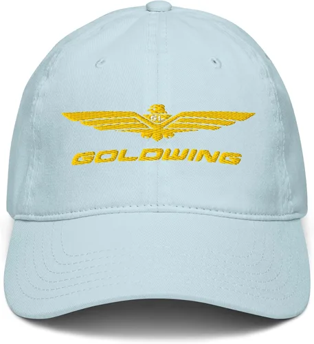 Vista 30 de Honda Gorro de béisbol ajustable con logotipo de Goldwing, Azul marino