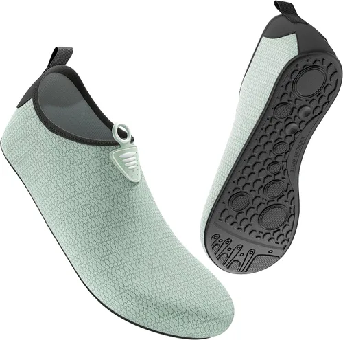 Vista 5 de Metog Zapatos de agua, secado rápido, para deportes de playa, natación, surf, yoga, estilo pie desnudo, para hombre y mujer