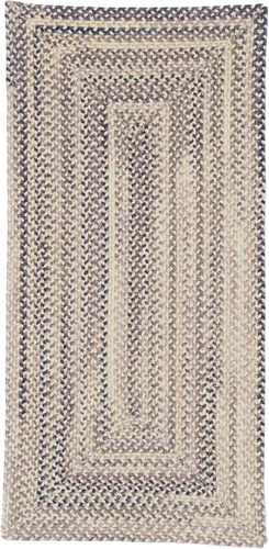 Vista 52 de Capel American Heritage Barn Blue Alfombra Trenzada de Cesta de 0' 12" Azul granero