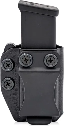 Vista 5 de Funda redondeada para cargador – IWB o OWB, portacargador Kydex, retención ajustable, portacargador de repuesto, porte oculto, porte abierto