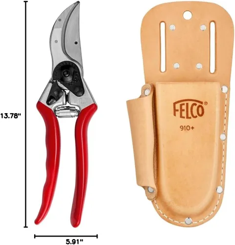 Vista 8 de Podadora manual clásica FELCO F-2 + funda FELCO F 910+